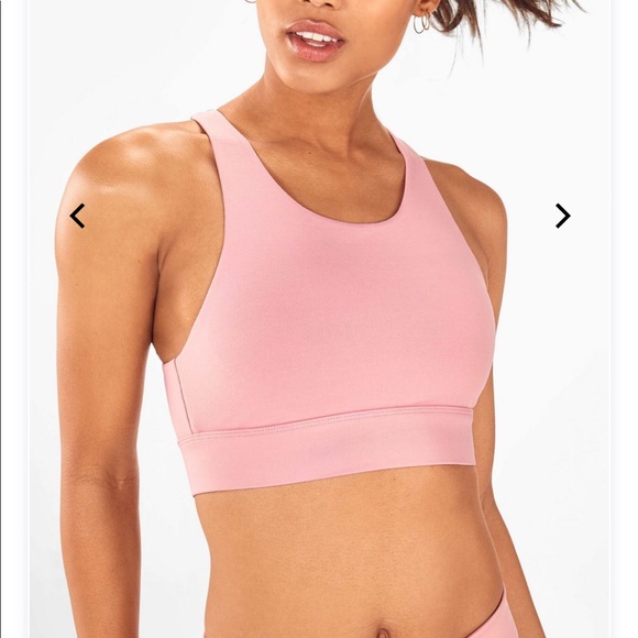 Pink sports bra high support Fabletics - Picture 3 of 6